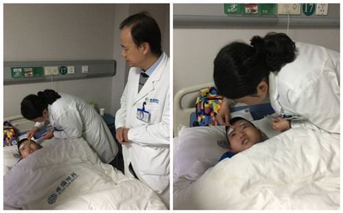 遍访名医求治眼疾 山东小患者在武汉普瑞眼科“睁眼”