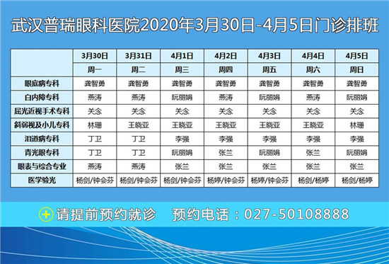 医患健康至上！普瑞眼科硬核复工体检，助力健康返岗！