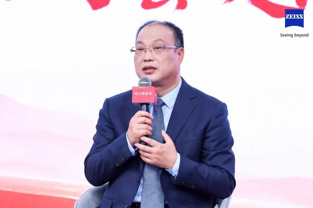 沈政伟教授做客人民日报健康网“两会健康策”节目